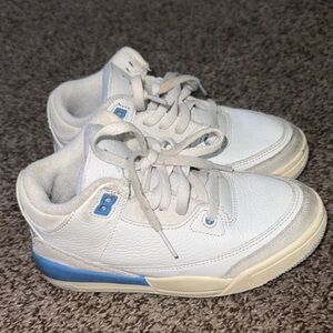 Stylish White and Blue Kids Shoes